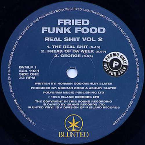 Cover Fried Funk Food - The Real Shit Vol 2 (12) Schallplatten Ankauf