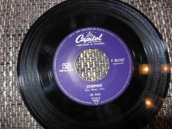 Bild Les Paul - Josephine (7, Single) Schallplatten Ankauf