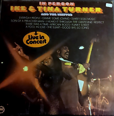 Cover Ike & Tina Turner & The Ikettes - In Person (LP, Album) Schallplatten Ankauf