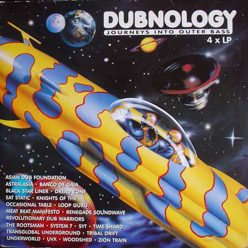 Cover Various - Dubnology - Journeys Into Outer Bass (4xLP, Comp) Schallplatten Ankauf