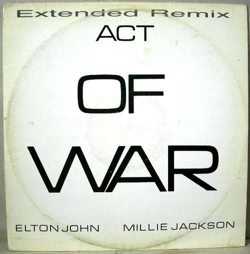 Cover Elton John / Millie Jackson - Act Of War (Extended Remix) (12) Schallplatten Ankauf