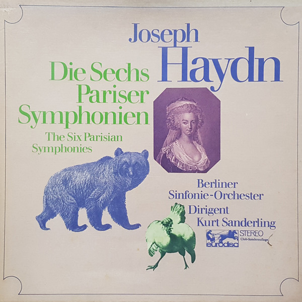Cover Joseph Haydn, Berliner Sinfonie-Orchester*, Kurt Sanderling - Die Sechs Pariser Symphonien (3xLP, Club + Box) Schallplatten Ankauf