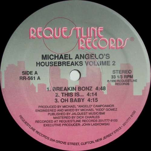 Cover Michael Angelo - Housebreaks Volume 2 (12) Schallplatten Ankauf