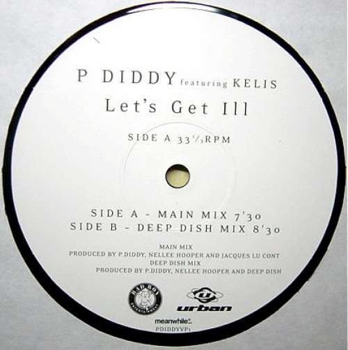 Cover P Diddy* Featuring Kelis - Let's Get Ill (12, Single, Promo) Schallplatten Ankauf