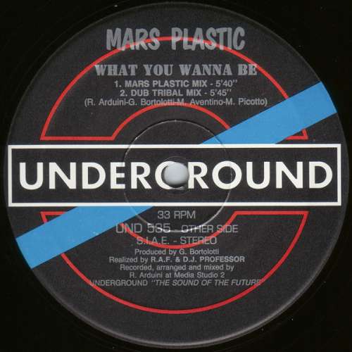 Cover Mars Plastic - What You Wanna Be (12) Schallplatten Ankauf