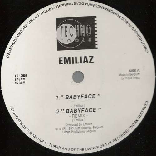 Cover Emiliaz - Babyface (12) Schallplatten Ankauf