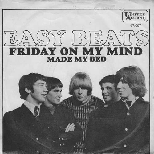 Cover Easy Beats* - Friday On My Mind (7, Single, Mono) Schallplatten Ankauf
