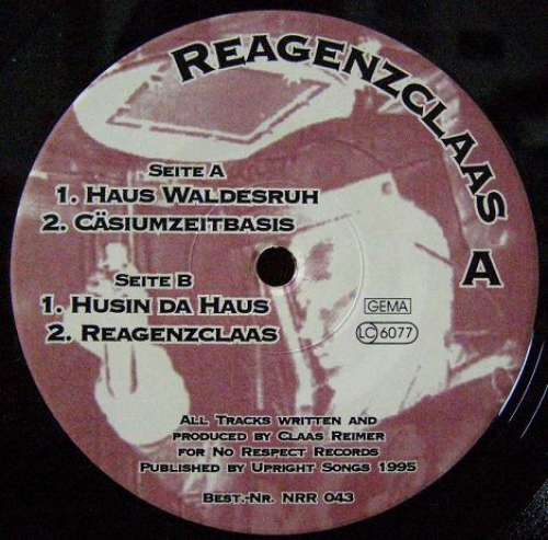 Cover Claas Reimer - Reagenzclaas (12) Schallplatten Ankauf