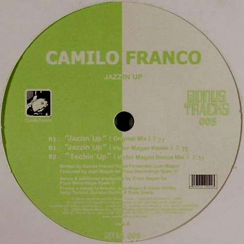 Cover Camilo Franco - Jazzin' Up (12) Schallplatten Ankauf