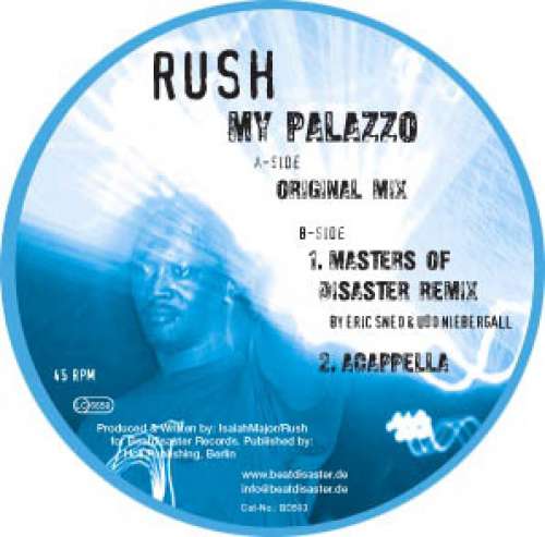 Cover Rush* - My Palazzo (12) Schallplatten Ankauf