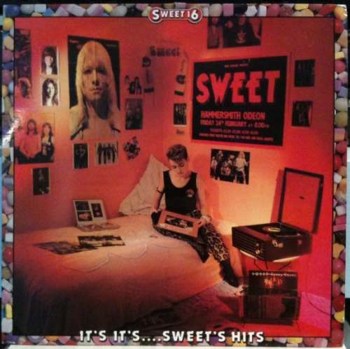 Cover The Sweet - Sweet 16: It's It's....Sweet's Hits (LP, Comp) Schallplatten Ankauf