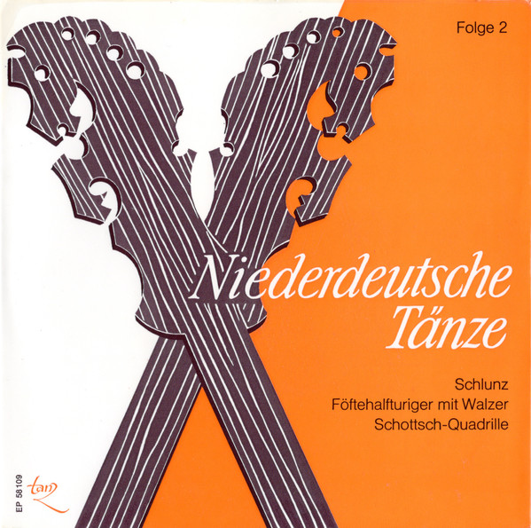 Cover Die Volksmusikanten Leitung: Alfred Kluten - Niederdeutsche Tänze - Folge 2 (7, EP) Schallplatten Ankauf