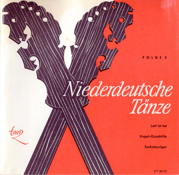 Cover Die Volksmusikanten Leitung: Alfred Kluten - Niederdeutsche Tänze - Folge 3 (7, EP) Schallplatten Ankauf