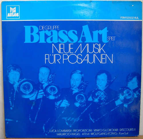 Cover Brass Art - Die Gruppe Brass Art Spielt Neue Musik Für Posaunen (LP) Schallplatten Ankauf