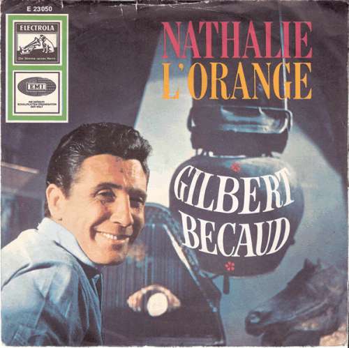 Cover Gilbert Bécaud - Nathalie / L'Orange (7, Single) Schallplatten Ankauf