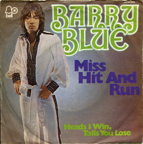 Cover Barry Blue - Miss Hit And Run (7, Single) Schallplatten Ankauf
