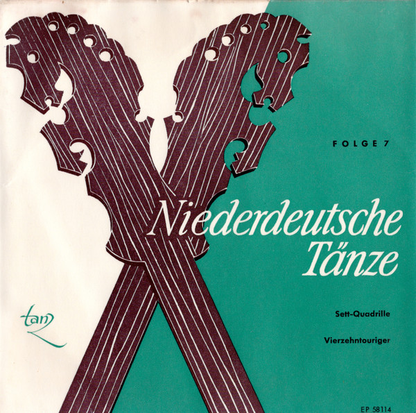 Cover Die Volksmusikanten Leitung: Alfred Kluten - Niederdeutsche Tänze - Folge 7 (7, EP) Schallplatten Ankauf
