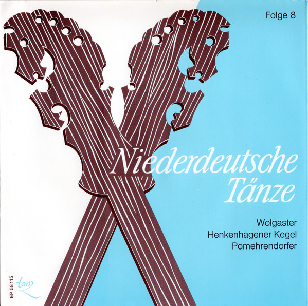 Cover Die Volksmusikanten Leitung: Alfred Kluten - Niederdeutsche Tänze - Folge 8 (7, EP) Schallplatten Ankauf