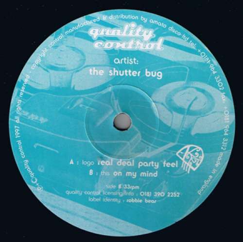 Cover The Shutter Bug - Real Deal Party Feel (12) Schallplatten Ankauf