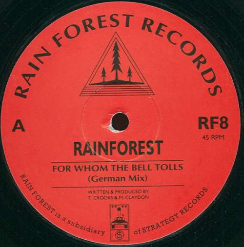 Cover Rainforest - For Whom The Bell Tolls (12) Schallplatten Ankauf
