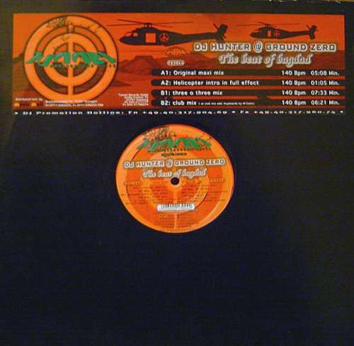 Cover DJ Hunter @ Ground Zero* - The Beat Of Bagdad (12) Schallplatten Ankauf