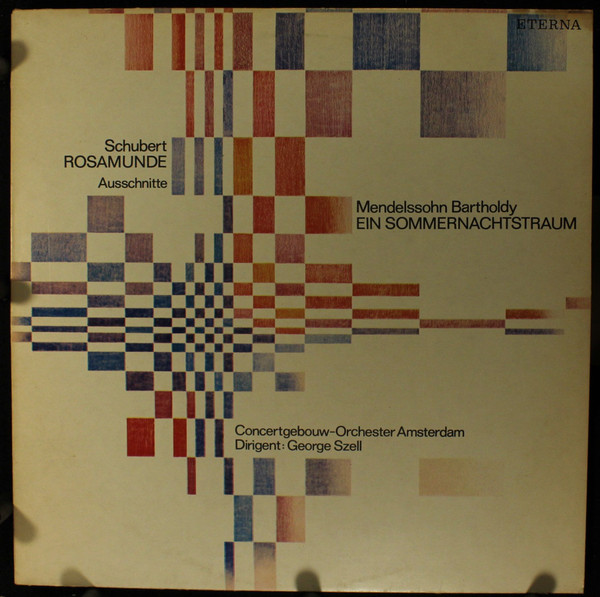 Bild Schubert* - Mendelssohn Bartholdy*, Concertgebouw-Orchester Amsterdam*, George Szell - Rosamunde- Ausschnitte / Ein Sommernachtstraum (LP, Album, Blu) Schallplatten Ankauf
