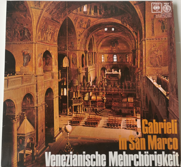 Bild Giovanni Gabrieli - Gabrieli In San Marco Venezianische Mehrchörigkeit (LP, Album) Schallplatten Ankauf