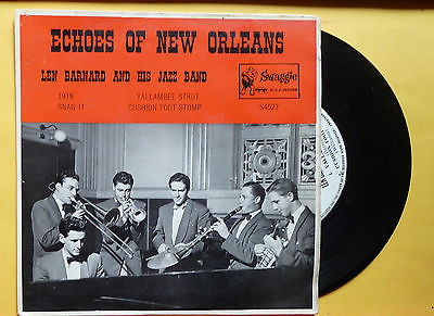 Cover Len Barnard And His Jazz Band* - Echoes Of New Orleans (7, EP) Schallplatten Ankauf
