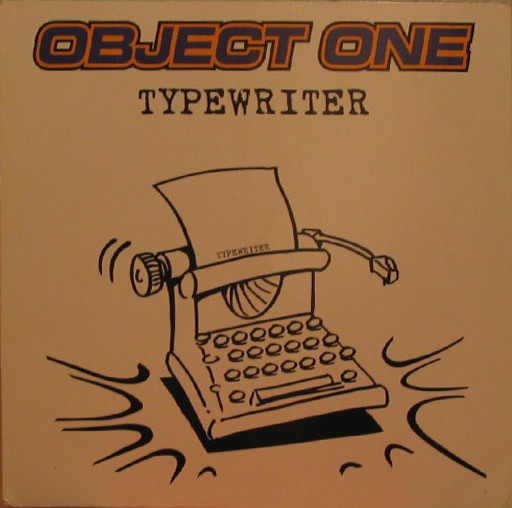 Cover Object One - Typewriter (12, Maxi) Schallplatten Ankauf