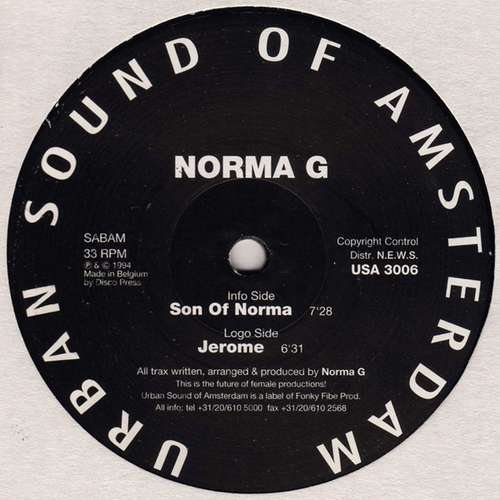 Cover Norma G - Jerome / Son Of Norma (12) Schallplatten Ankauf