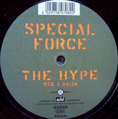 Cover Special Force - The Hype (12) Schallplatten Ankauf