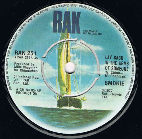 Cover Smokie - Lay Back In The Arms Of Someone (7, Single, Kno) Schallplatten Ankauf