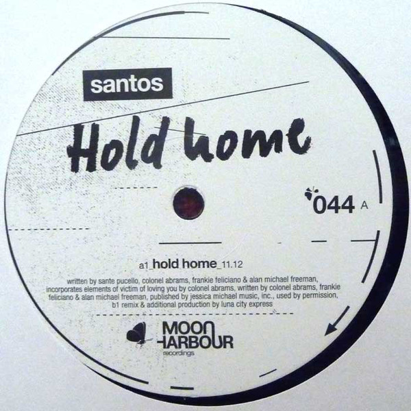 Cover Santos - Hold Home (12) Schallplatten Ankauf