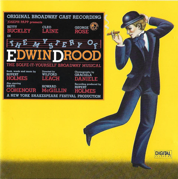 Cover Rupert Holmes - Original Broadway Cast* - The Mystery Of Edwin Drood (Original Broadway Cast Recording) (CD, Album) Schallplatten Ankauf
