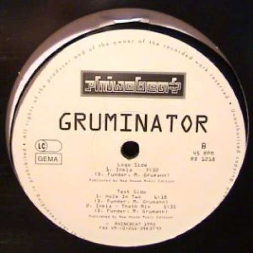 Cover Gruminator - Inkia (12) Schallplatten Ankauf