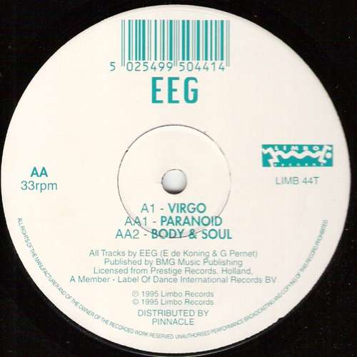 Cover EEG* - Virgo / Paranoid / Body & Soul (12) Schallplatten Ankauf