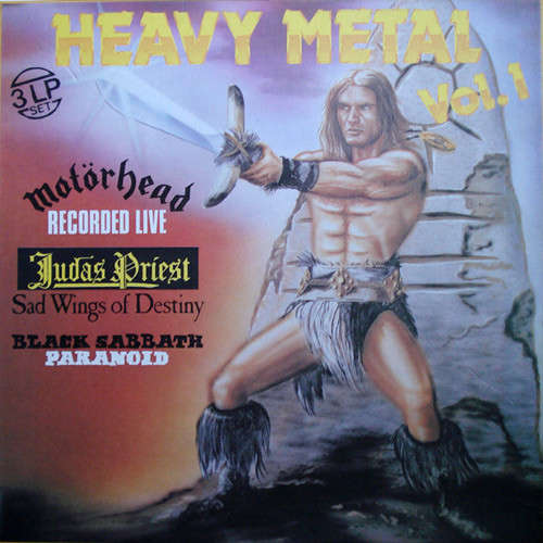 Cover Motörhead, Judas Priest, Black Sabbath - Heavy Metal Vol. 1 (Box, Comp, Ltd + 3xLP) Schallplatten Ankauf