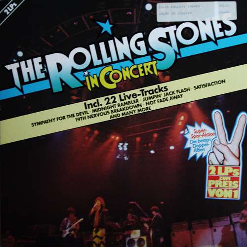 Cover The Rolling Stones - In Concert (2xLP, Comp) Schallplatten Ankauf