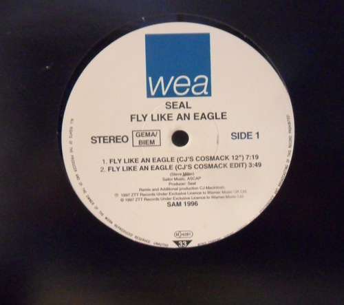 Cover Seal - Fly Like An Eagle (12, Promo) Schallplatten Ankauf
