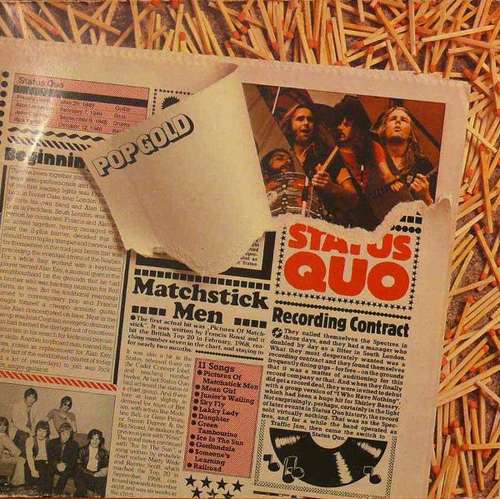 Cover Status Quo - Pop Gold (LP, Comp, Club, RE) Schallplatten Ankauf