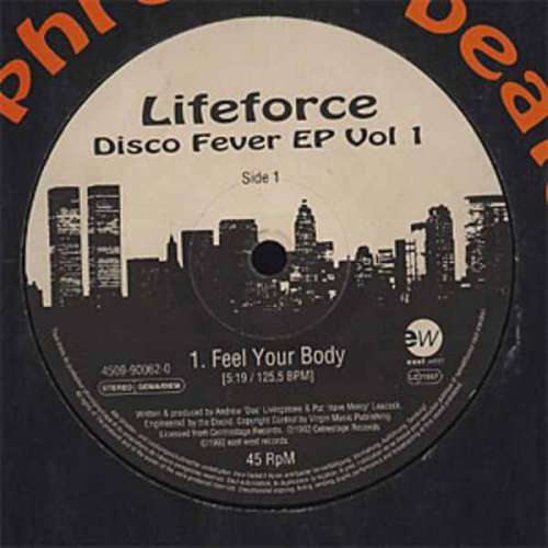 Cover Lifeforce - Disco Fever EP Vol 1 (12, EP) Schallplatten Ankauf