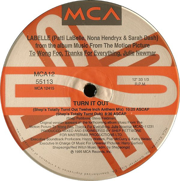 Cover Labelle - Turn It Out (12, Single) Schallplatten Ankauf