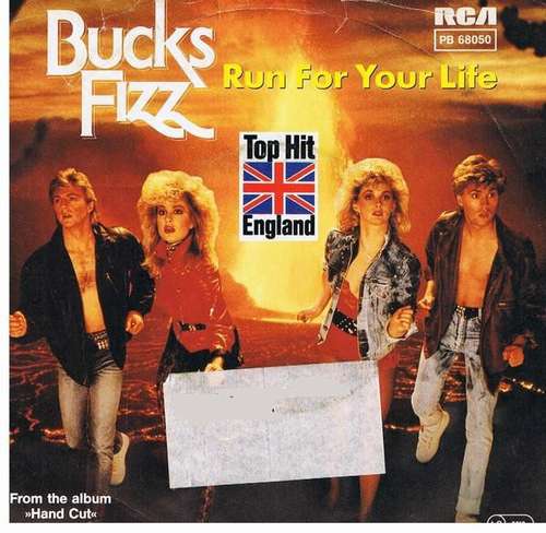 Cover Bucks Fizz - Run For Your Life (7, Single) Schallplatten Ankauf