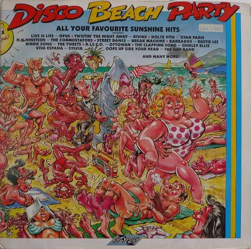 Cover Disco Beach Party Schallplatten Ankauf