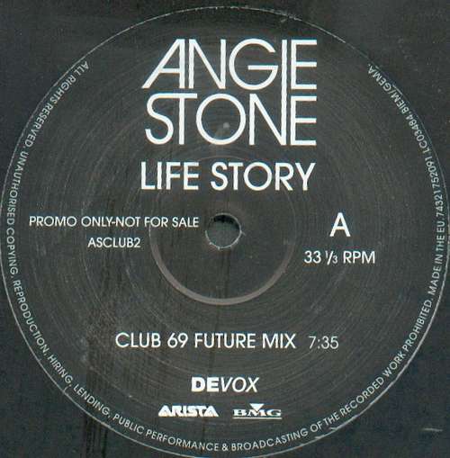 Cover Angie Stone - Life Story (12, Promo) Schallplatten Ankauf