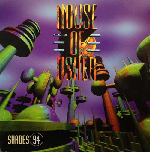 Cover House Of Usher - Shades 94 (12, Promo, Whi) Schallplatten Ankauf