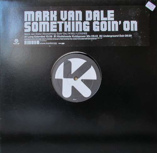 Cover Mark van Dale - Something Goin' On (12) Schallplatten Ankauf