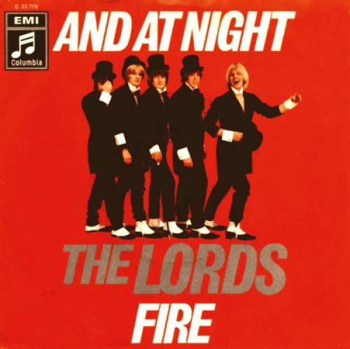 Cover The Lords - And At Night / Fire (7, Single) Schallplatten Ankauf