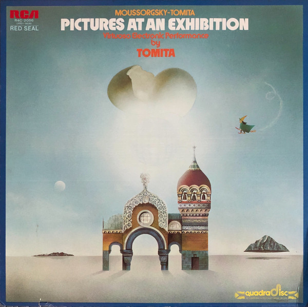 Cover Tomita - Pictures At An Exhibition (LP, Album, Quad) Schallplatten Ankauf