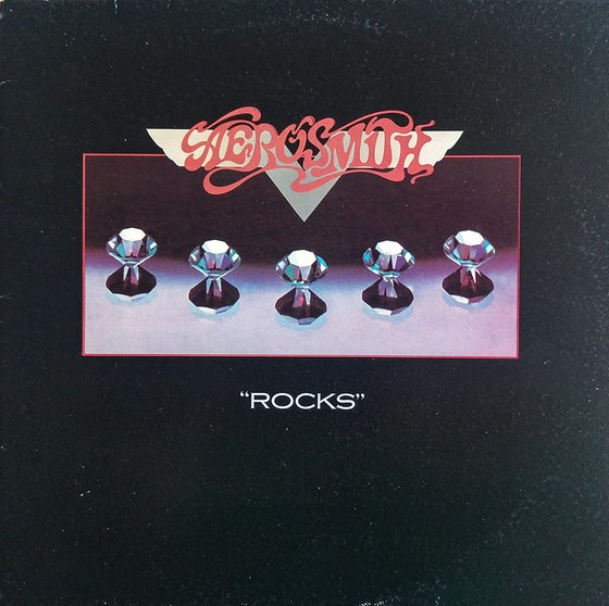 Cover Aerosmith - Rocks (LP, Album, Tex) Schallplatten Ankauf